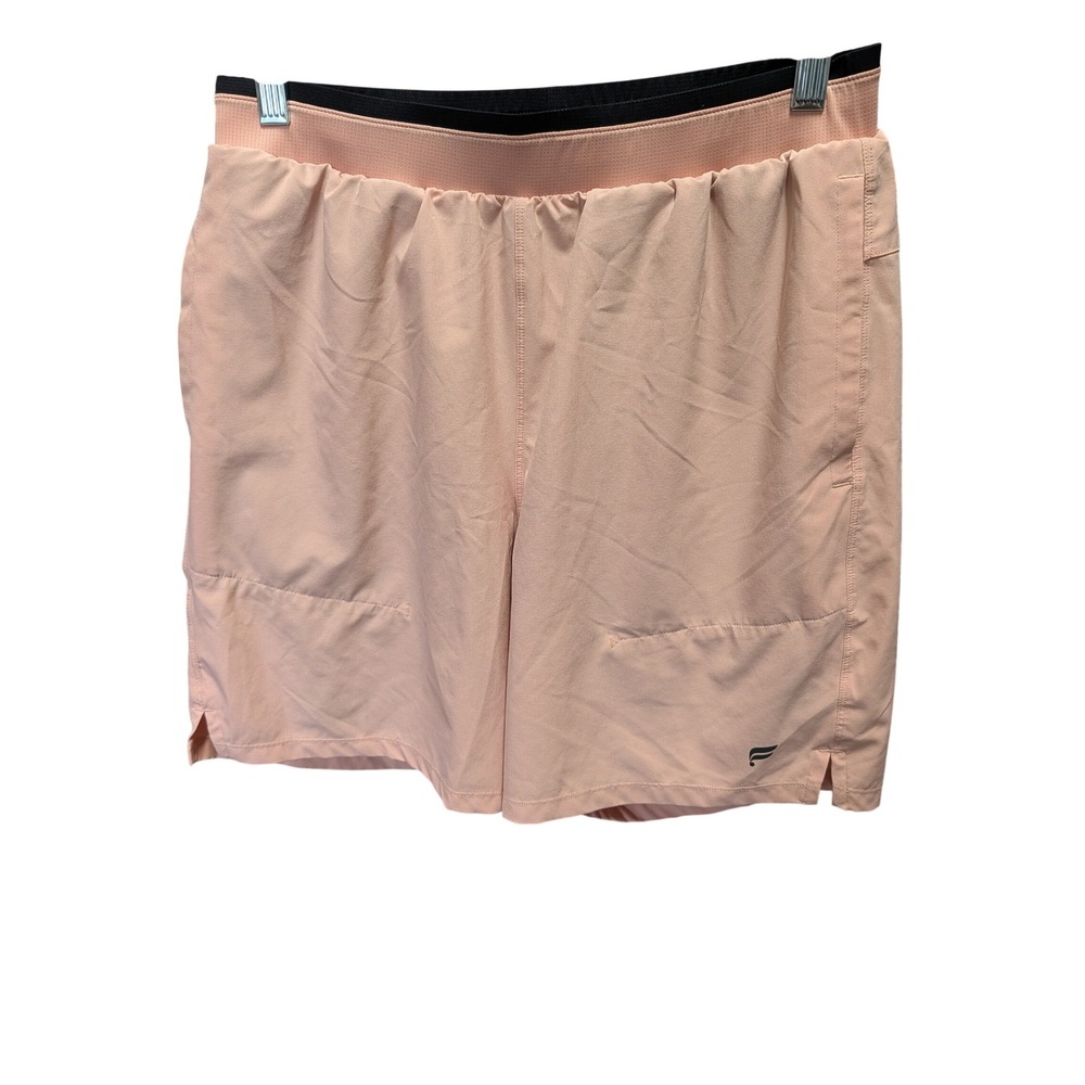 Fabletics Athletic Shorts Mens L Pink Excellent 7 Inch Inseam Performance Gym